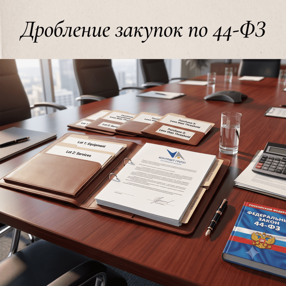 Дробление закупок по 44-ФЗ