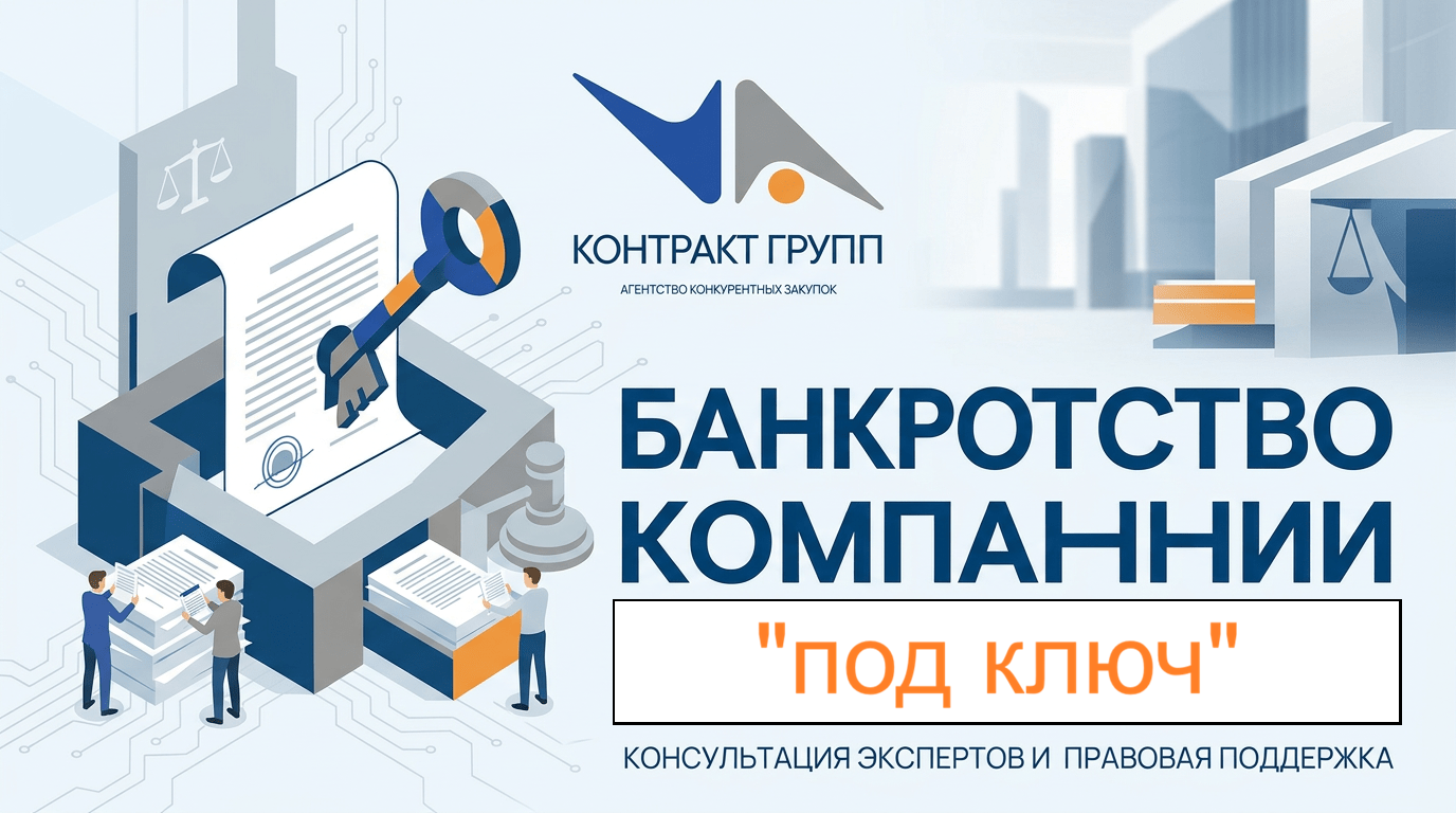 Банкротство компании под ключ